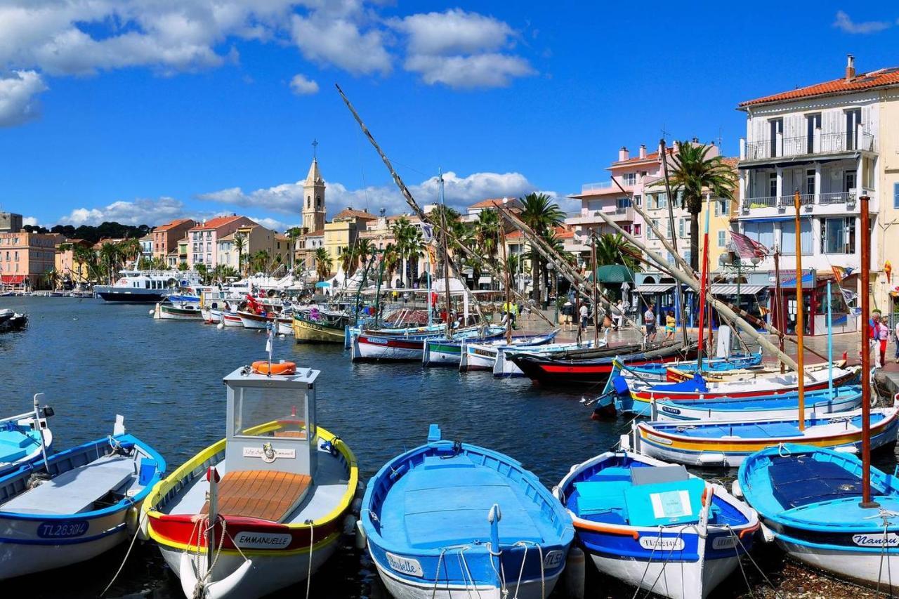 Sanary Sur Mer Appartement 30M2 T2 Avec Terrasse Piscine 10Min A Pied De La Plage Exteriör bild